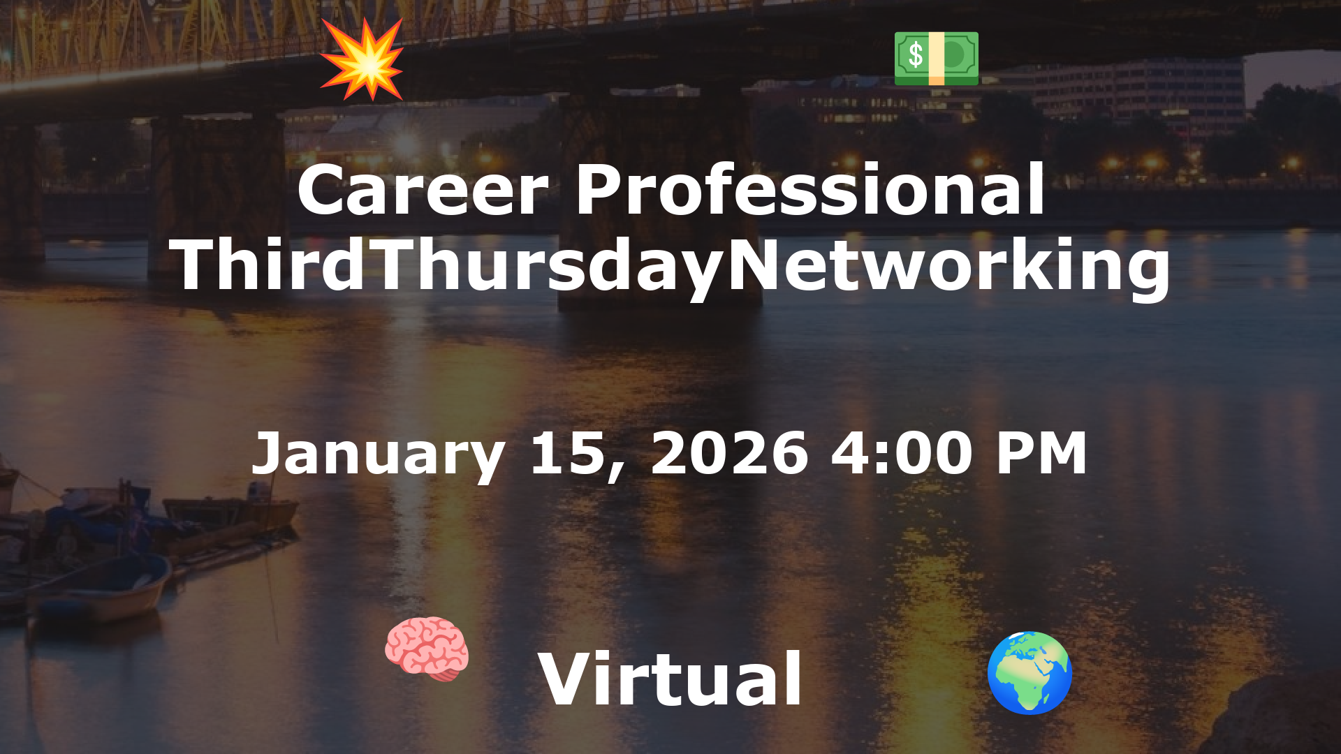 Career Professional ThirdThursdayNetworking  event image